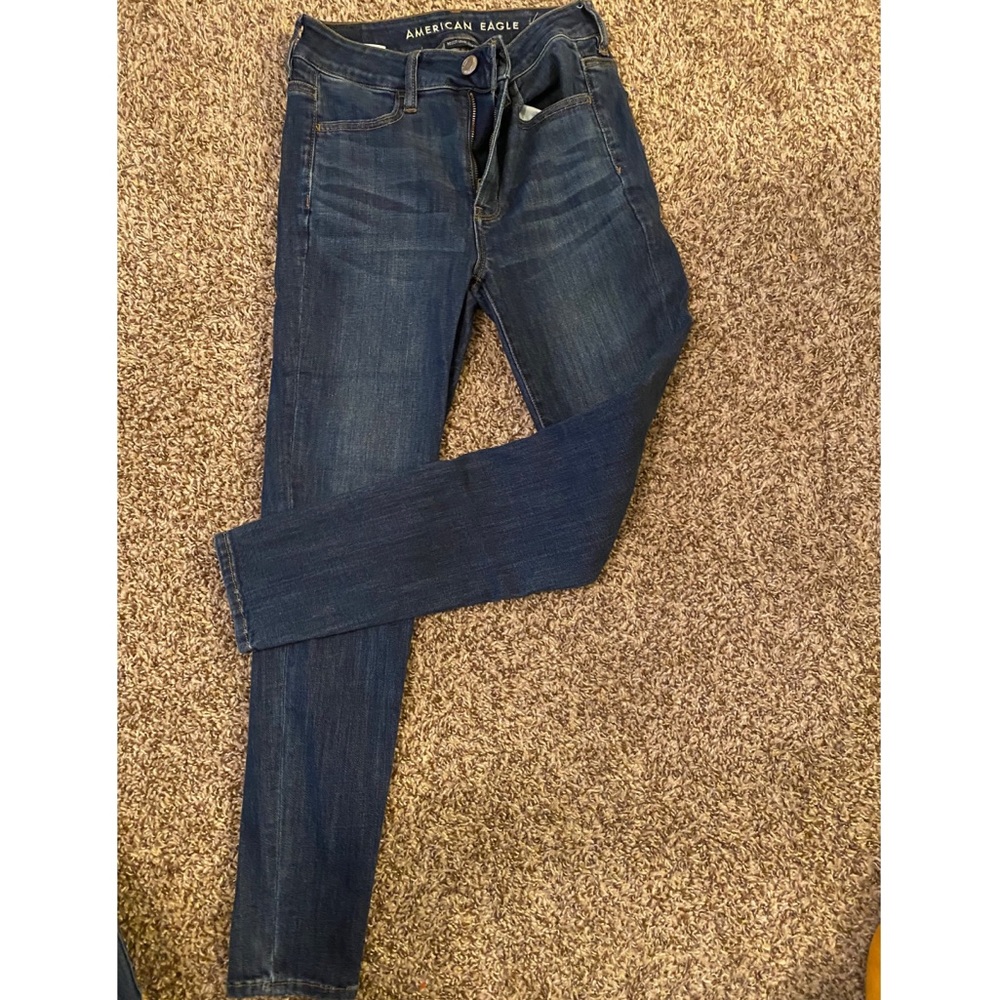 American eagle high rise skinny jeans